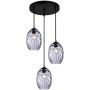 Italux Novala PND-3031-3A-BK-SG Visilica 3x40W/E27 IP20
