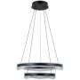 Italux Morte PND-34535-2L-BK Visilica 2x70W/LED 3000K/4000K/6000K 4900lm IP20