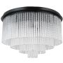 Italux Naute PLF-40931-9A-BK Stropna svjetiljka 9x40W/E14 IP20