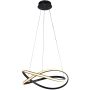 Italux Rumio PND-23917-BK Visilica 1x40W/LED 3000K/4000K/6000K 3400lm IP20