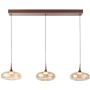 Italux Tenele PND-24028-3B-COPP Visilica 3x21W/LED 3000K 1300lm IP20