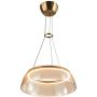 Italux Torpe PND-24030-1-GD Visilica 1x19W/LED 3000K 1097lm IP20