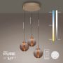 Paul Neuhaus PURE E-Infinity 2222-97 Visilica 3x7W/LED 2200-5000k 560lm ip20