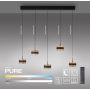 Paul Neuhaus PURE FALLING RINGS 2504-18 Visilica 5x8W/LED 2200-5000k 1500lm ip20