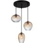 Italux Alias PND-3672-3A-BRO-AMB Visilica 3x40W/E27 IP20