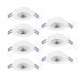 Eglo GEDREZ 300186 Ugradbeno downlight svjetlo 7x4.9W/LED 2700K, 4000K, 6500K 3640lm ip20