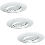 Polux OLIN 306210 Ugradbeno downlight svjetlo 1x3,5W/GU10 3000K 250LM IP20
