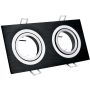 Polux SOUTH 302144 Ugradbeno downlight svjetlo 2x8W/GU10 IP20