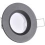 Polux BORAS 315441 Ugradbeno downlight svjetlo 1x8W/GU10 IP44