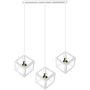 Polux SWEDEN 312457 Visilica 3x20W LED/E27 IP20