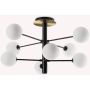 Ideal Lux COSMOPOLITAN 328485 Stropna svjetiljka 8x15W/G9 ip20