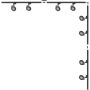 Zuma Line ZESTAW SZYNOPRZEWODY 3590 Šina 8x15W/GU10_ES111 ip20
