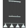 Trio STAMINA 3751041-07 Visilica 4x40w/e14 ip20