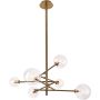 Maxlight LOLLIPOP6 P0294 Stropna svjetiljka 6x40w/g9 ip20