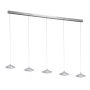 Milagro ELLIPSE ML415 Visilica 5x5W/LED