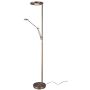 Trio BARRIE 424210304 Podna svjetiljka 2x38w/led 2700+4000k 4000lm+600lm ip20