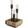 Eglo WOOTTON 43594 Stolna svjetiljka 3X40W/E27 IP20
