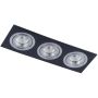 Italux Mooty BL MQ71805-3AB Ugradbeno downlight svjetlo 3x50W/GU5,3 IP20
