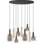 Lucide JOANET 45494/19/96 Visilica 6x40w/e27 ip20