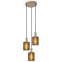 Lucide LAMBRES 45410/13/41 Visilica 3x40w/e27 ip20