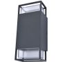 Lutec RIDGE 5107101118 Zidna svjetiljka 1x35w/gu10 ip54