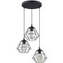 TK Lighting DIAMOND 6204 Visilica 3x15W/E27