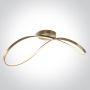 One Light Decorative 63154A/CH/W Stropna svjetiljka 1x40W/LED 3000K 2800lm IP20