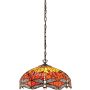 Endon DRAGONFLY FLAME 64081 Visilica 3x60W/E27 IP20