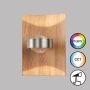 Fischer&Honsel SHINE-WOOD 30542 Zidna svjetiljka 1x9W/LED 2700K 900 lm IP20