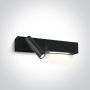 One Light Reading Spots 65146/B/W Zidna svjetiljka 1x3W|1x6W/LED 3000K 480lm IP20