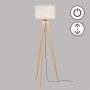 Fischer&Honsel SHINE-WOOD 40480 Podna svjetiljka 3x40W/E27 IP20