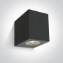 One Light Outdoor Cube 67142H/AN Zidna svjetiljka 1x6W/GU10 IP65