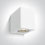 One Light Outdoor Cube 67142H/W Zidna svjetiljka 1x6W/GU10 IP65