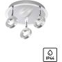 Paul Neuhaus SILEDA 6788-96 Reflektor 3x22W/LED 3000k 2550lm ip44