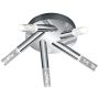 Trio BOLSA 682410506 Stropna svjetiljka 5x3.1w/led 3000k 310lm ip44