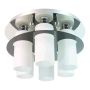 Prezent MACAO 69045 Stropna svjetiljka 6x60W/E27|6x3W/LED IP20