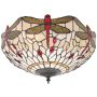Endon DRAGONFLY BEIGE 70723 Plafonjera 2x60W/E27 IP20