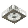 Prezent ELEGANT GLASS FIX 71009 Dekorativni downlight 1x50W/GU10 IP20
