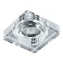 Prezent ELEGANT GLASS FIX 71011 Dekorativni downlight 1x50W/GU10 IP20