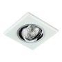 Prezent ELEGANT GLASS MOVABLE 71064 Ugradbeno downlight svjetlo 1x50W/GU10 IP20