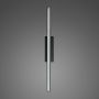 Altavola Design Linea No.1 LA089/W_38,5_4k_black Zidna svjetiljka 1x9W/LED 4000K 620lm IP44