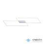 Paul Neuhaus INIGO 8194-55 Plafonjera 2x20W/LED 3000K 2700LM IP20