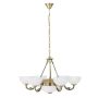 Eglo SAVOY 82749 Luster 6xE14/40W + 2xE27/60W