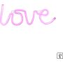 Paul Neuhaus NEON-LOVE 85021-87 Zidna svjetiljka 1x8,5W/LED multikolor 7lm ip20