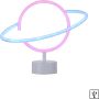 Paul Neuhaus NEON-SATURN 85029-70 Stolna svjetiljka 1x1W/LED ip20