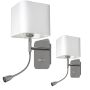 Milagro NAPOLI ML63600 Zidna svjetiljka 1xE27+ 1W LED 4000K 90LM IP20