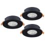 Eglo BARRANCO 902265 Ugradbeno downlight svjetlo 3x4.5W/LED 2700K, 4000K, 6500K 3X450lm ip20