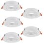Eglo BARRANCO GU10 902226 Ugradbeno downlight svjetlo 5x5W/GU10 ip20