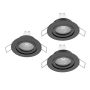 Eglo BARRANCO GU10 902251 Ugradbeno downlight svjetlo 3x4.5W/GU10 ip44