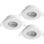 Eglo FAVAZZINA 901759 Ugradbeno downlight svjetlo 3x4w/gu10 2700k ip20_ip44